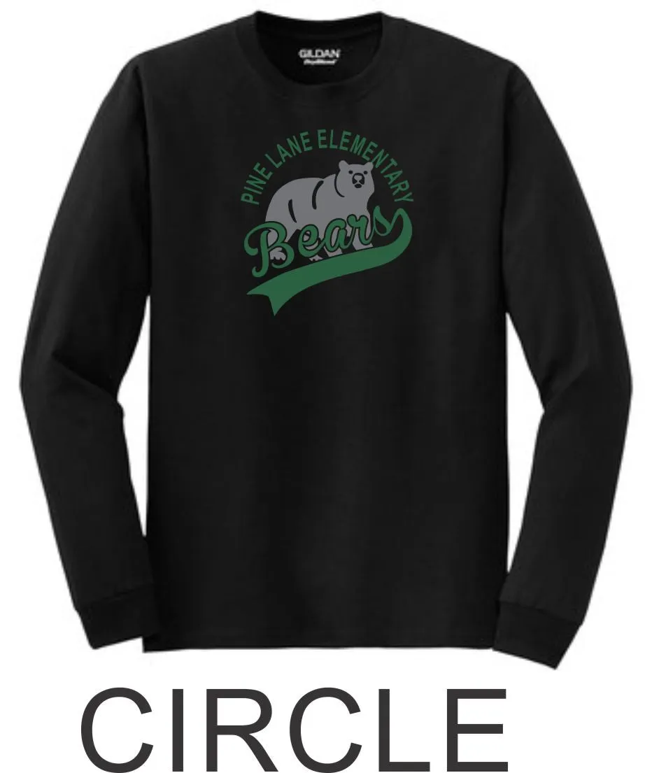 PLE Long Sleeve Tee- 5 designs-Matte or Glitter