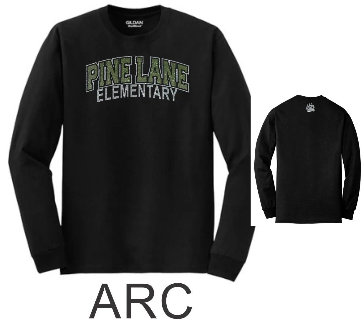 PLE Long Sleeve Tee- 5 designs-Matte or Glitter