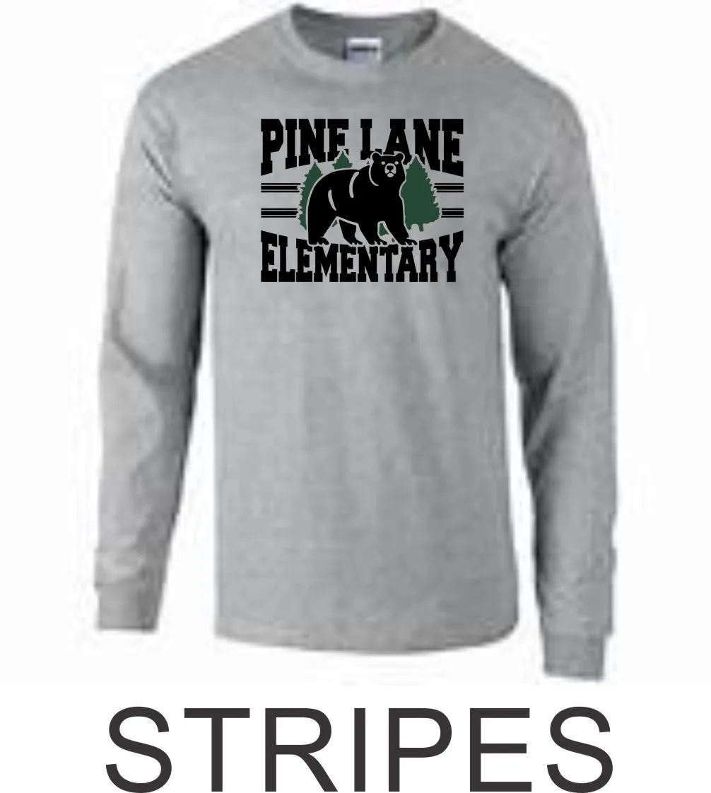 PLE Long Sleeve Tee- 5 designs-Matte or Glitter