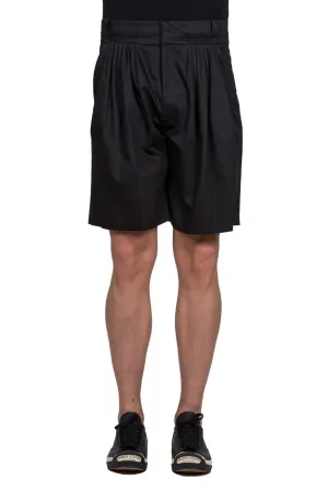 Pleat Front Baggy Shorts