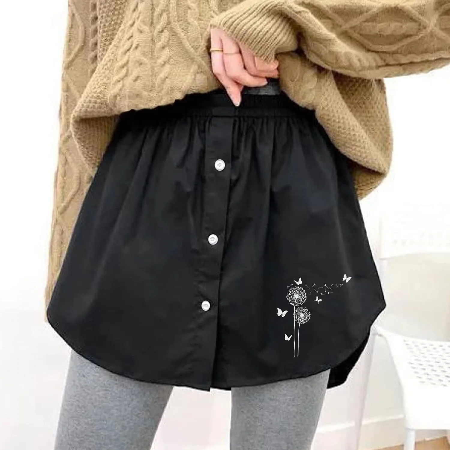 Pleated Tennis Skirts for Women Women's Skirts 2023 Spring Summer High Waist Vintage Buttons Skirt A-Line Short