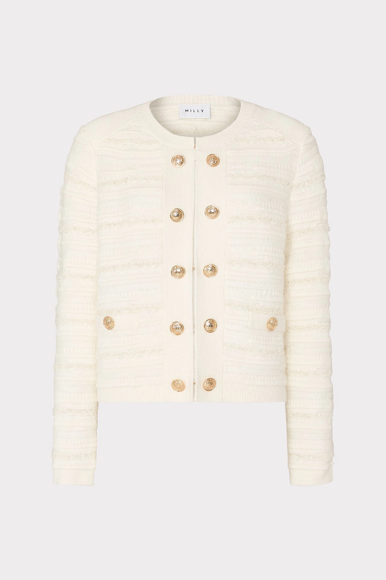 Chic Outfit Textured Knit Cardigan