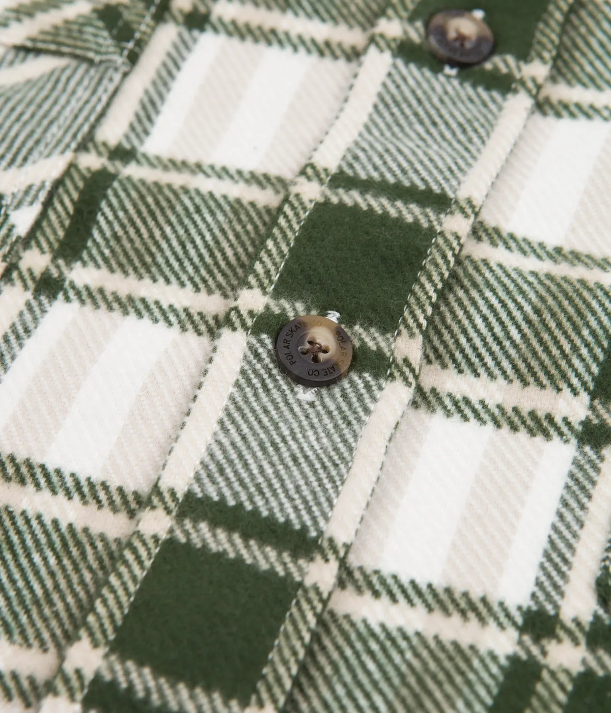 Polar Flannel Shirt - Dark Olive