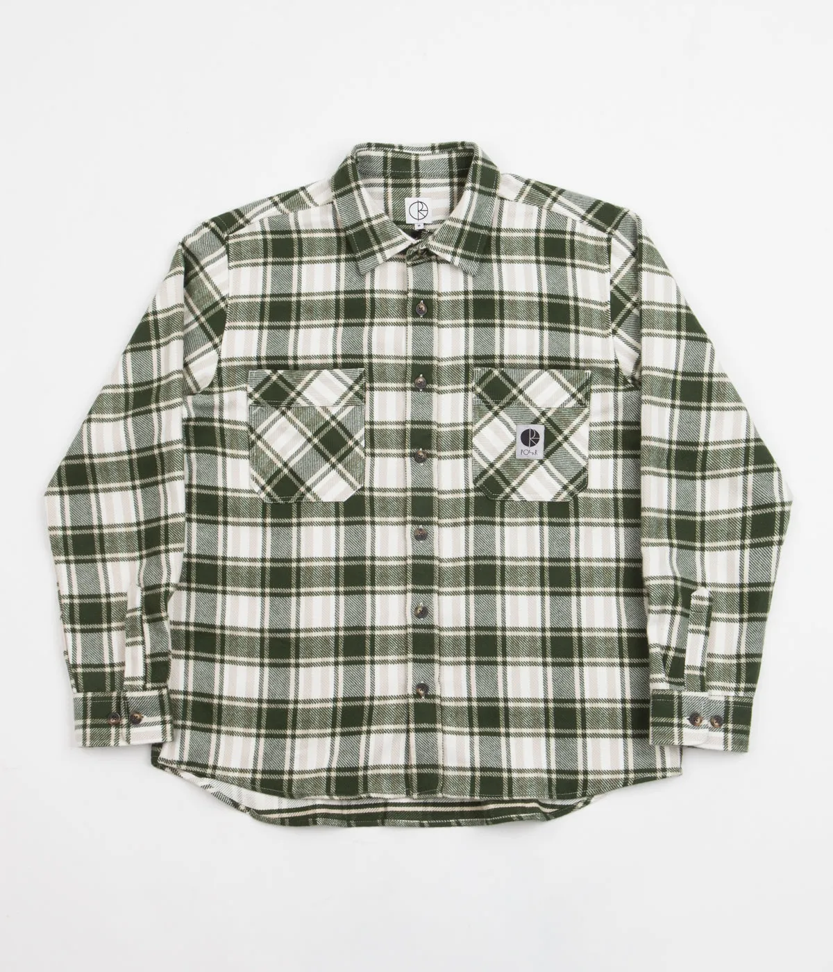 Polar Flannel Shirt - Dark Olive