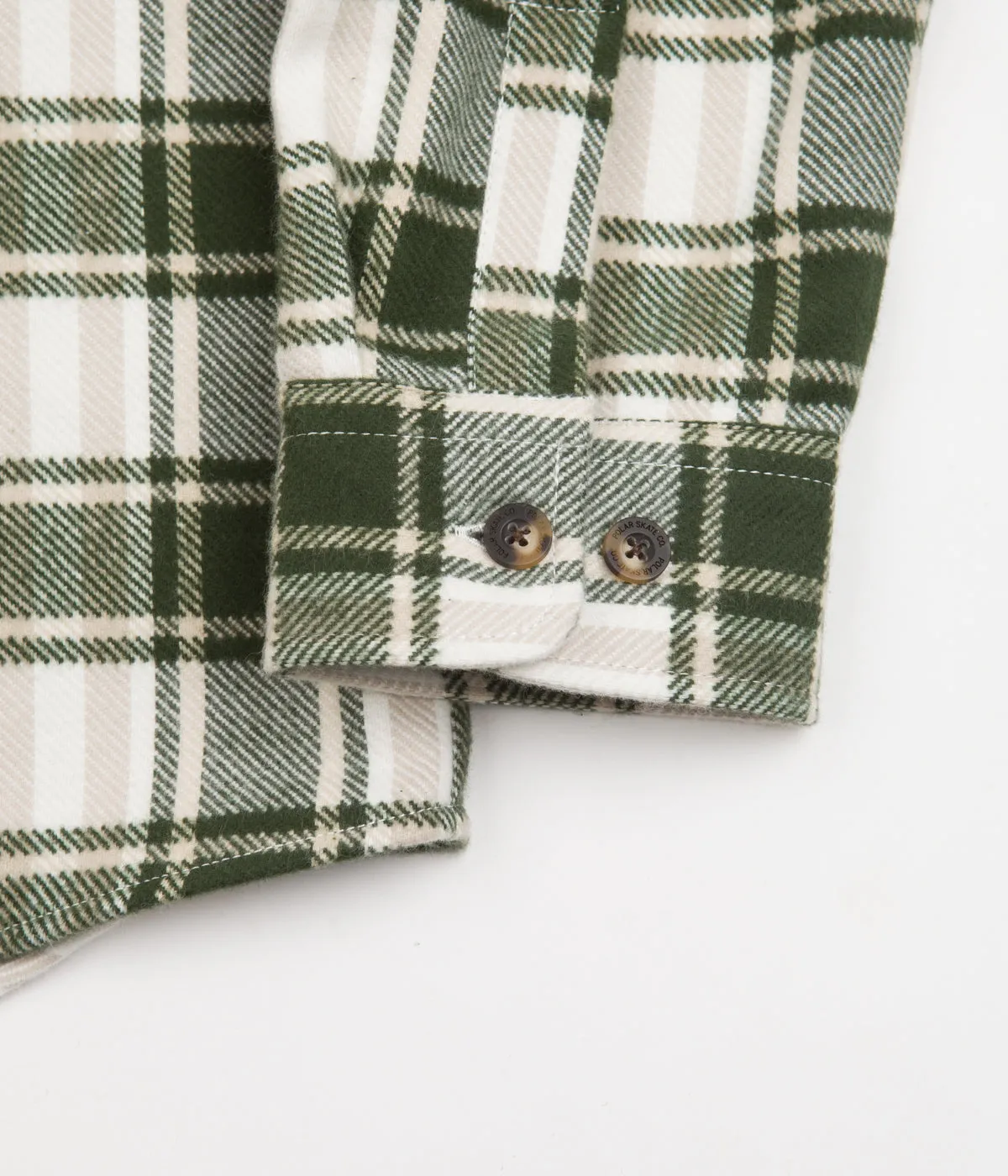 Polar Flannel Shirt - Dark Olive