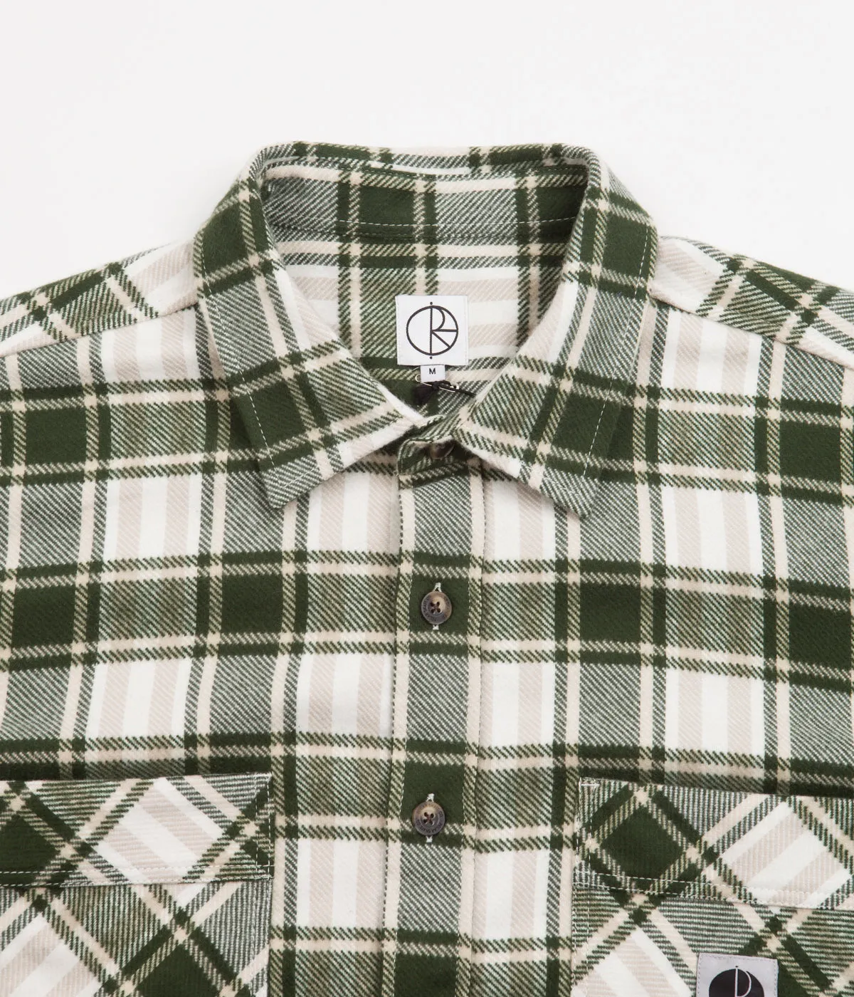 Polar Flannel Shirt - Dark Olive