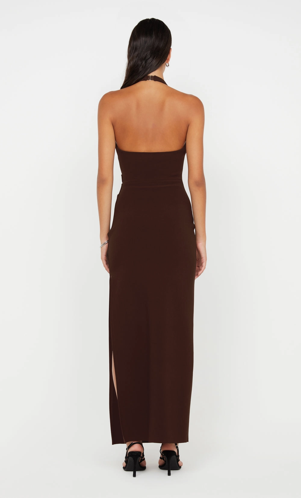 Cool Structure Charming Fit ASTA MAXI DRESS - DARK CHOCOLATE