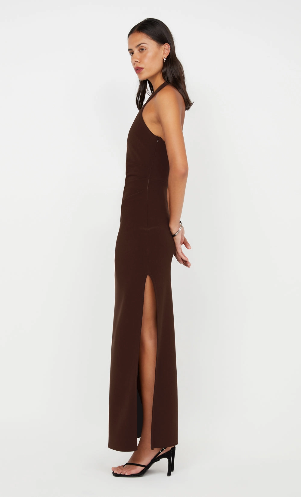 ASTA MAXI DRESS - DARK CHOCOLATE Movement Feel Villa Light
