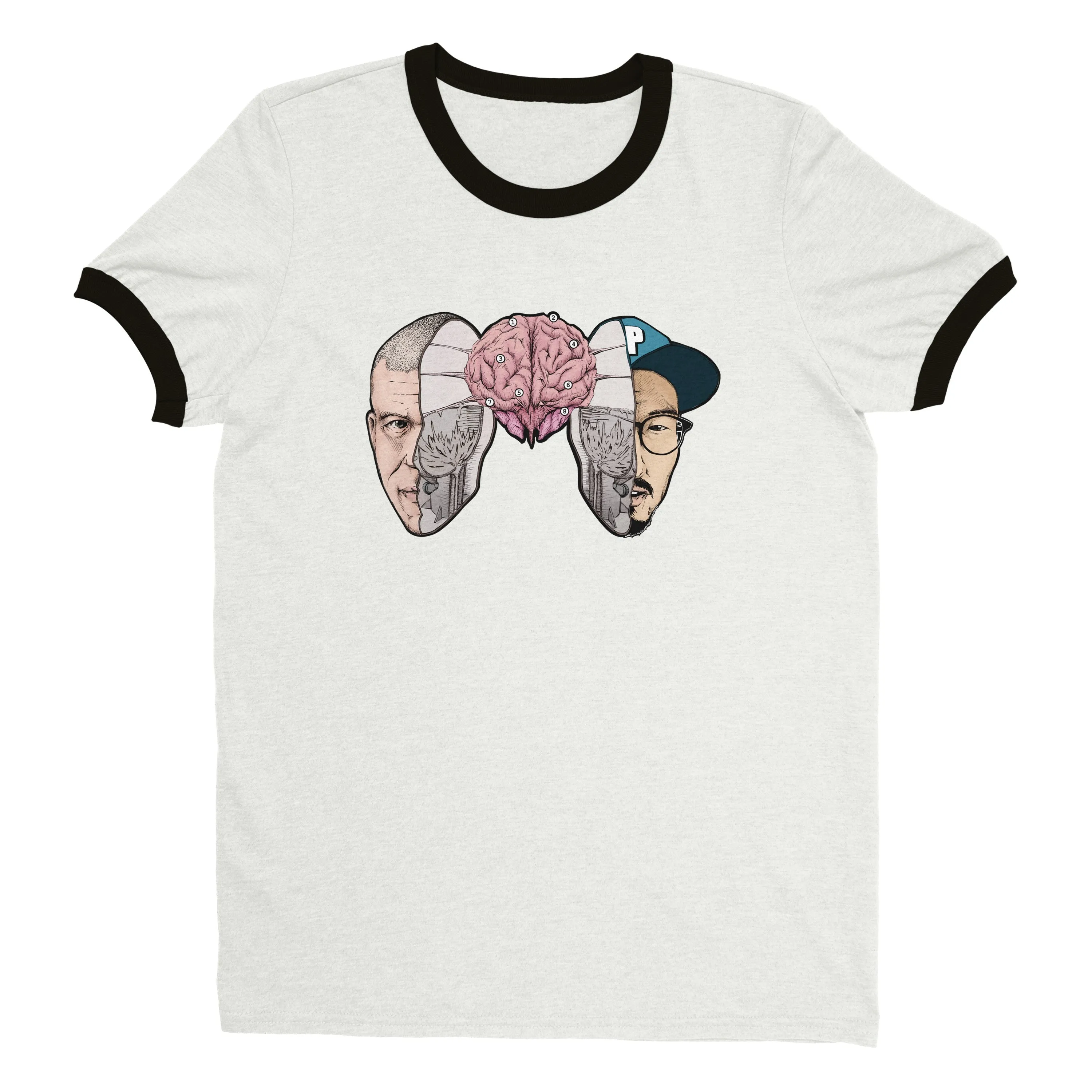 POLLOCK OFFSETS TING Deluxe Ringer Tee