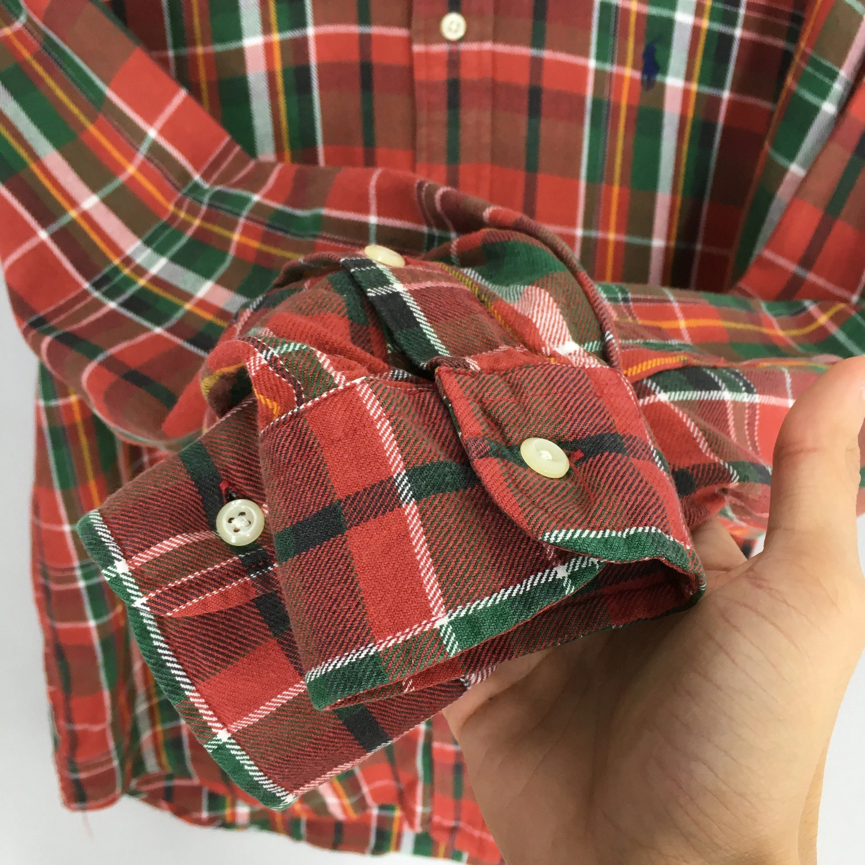 Polo Ralph Lauren Checkered Flannel Shirt Large