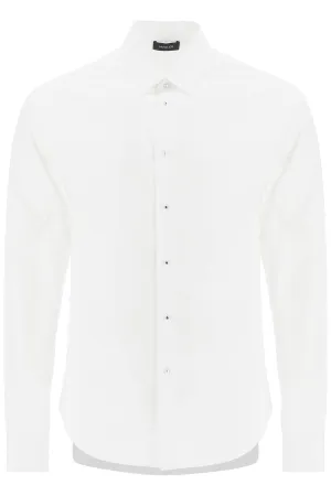 poplin shirt for men 24F1TO0723299 OFF WHITE