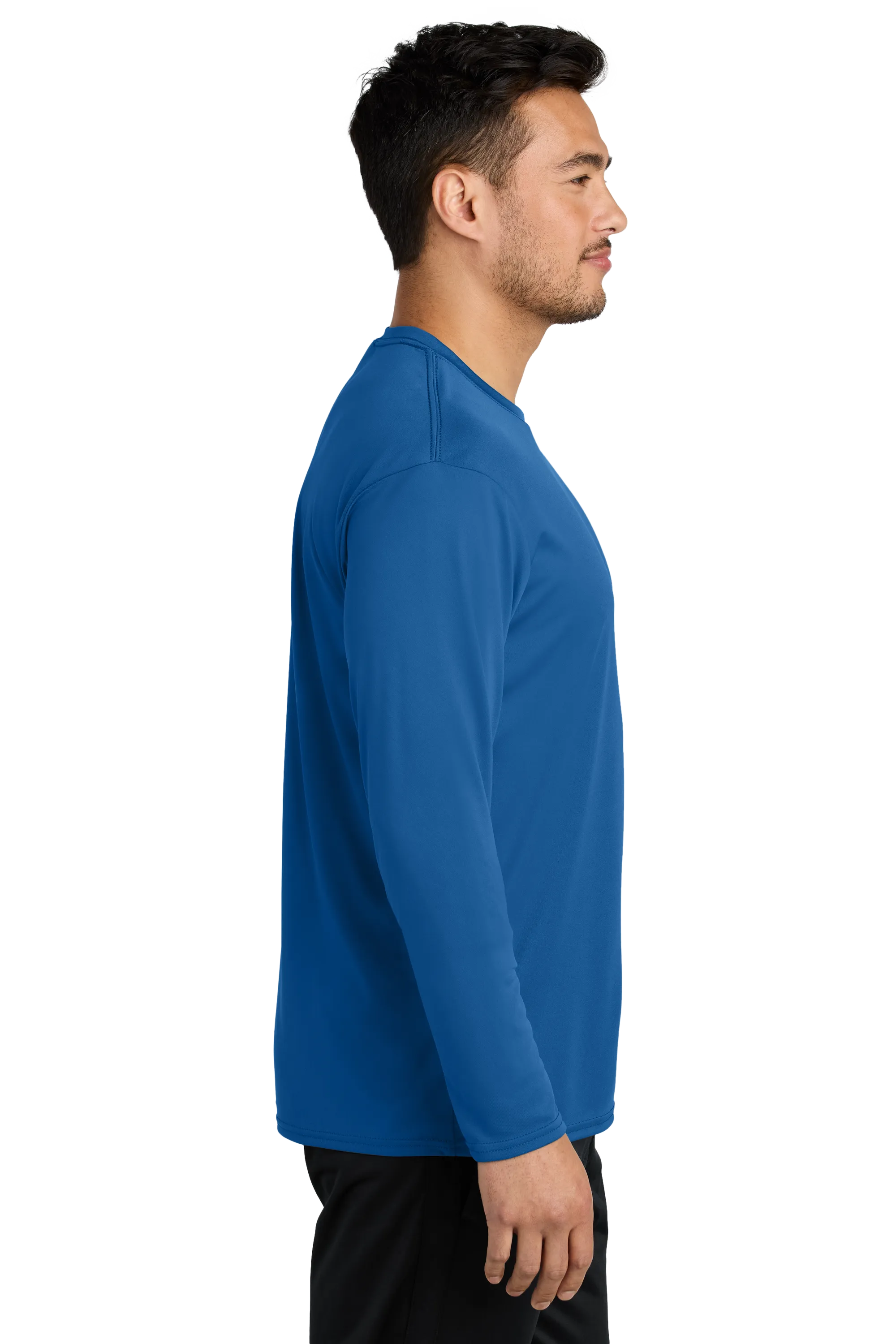Port & Company® Long Sleeve Performance Tee - Royal