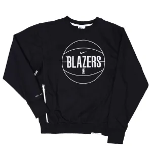 Portland Trail Blazers Nike Standard Issue Sphere Crewneck