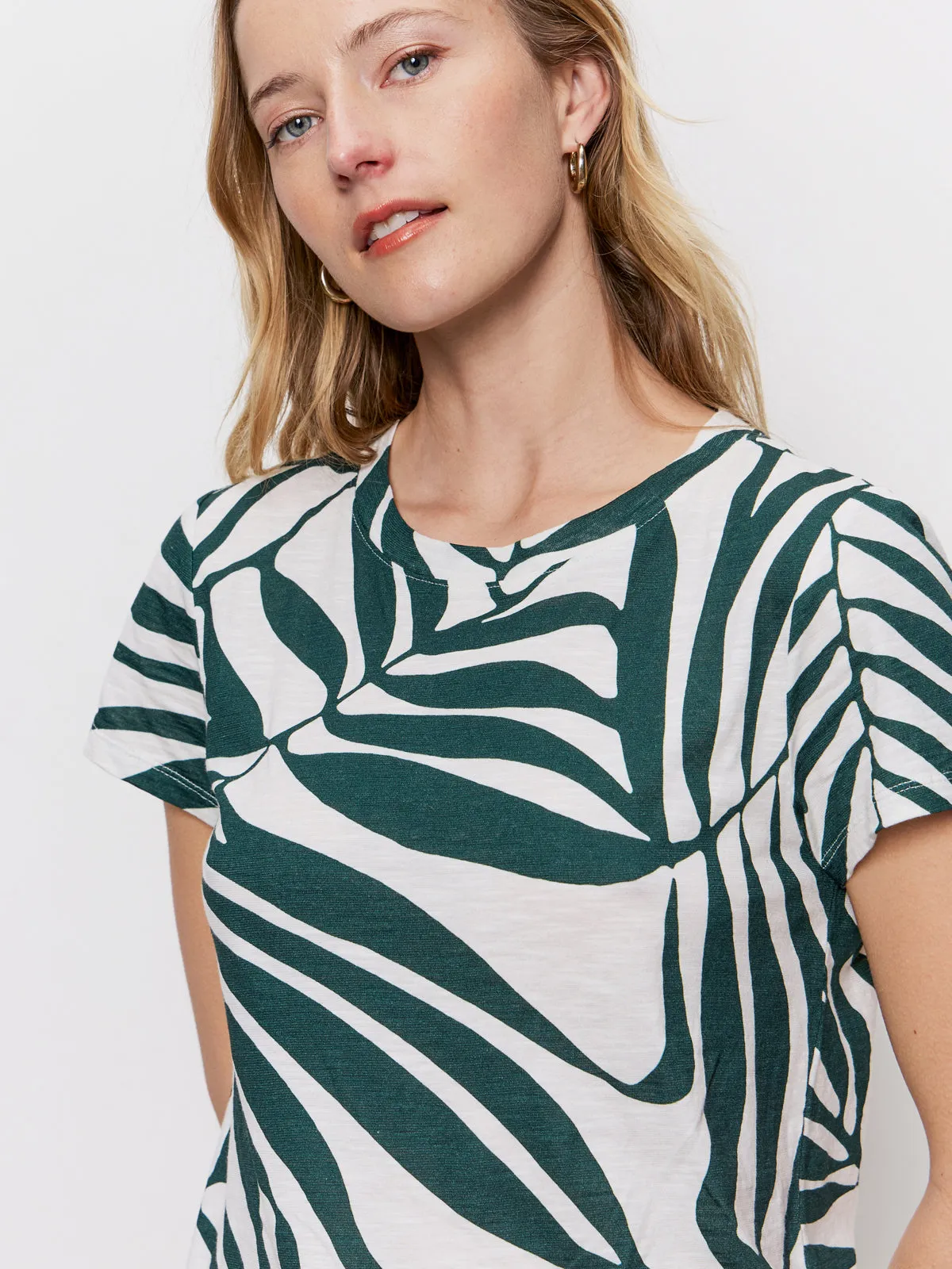 Cold Wash Optimized The Perfect Tee Green Oasis