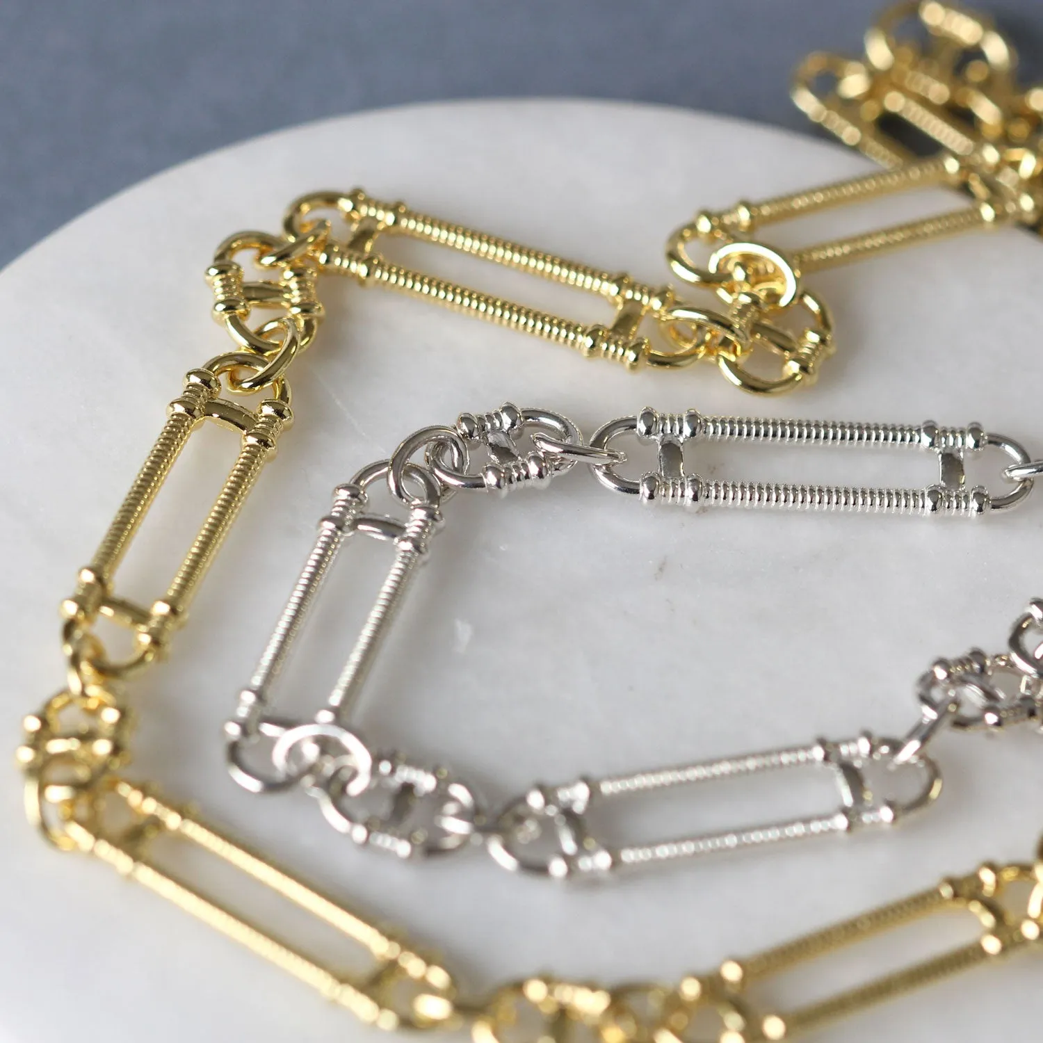 PRANA Chain Necklace Gold Plated
