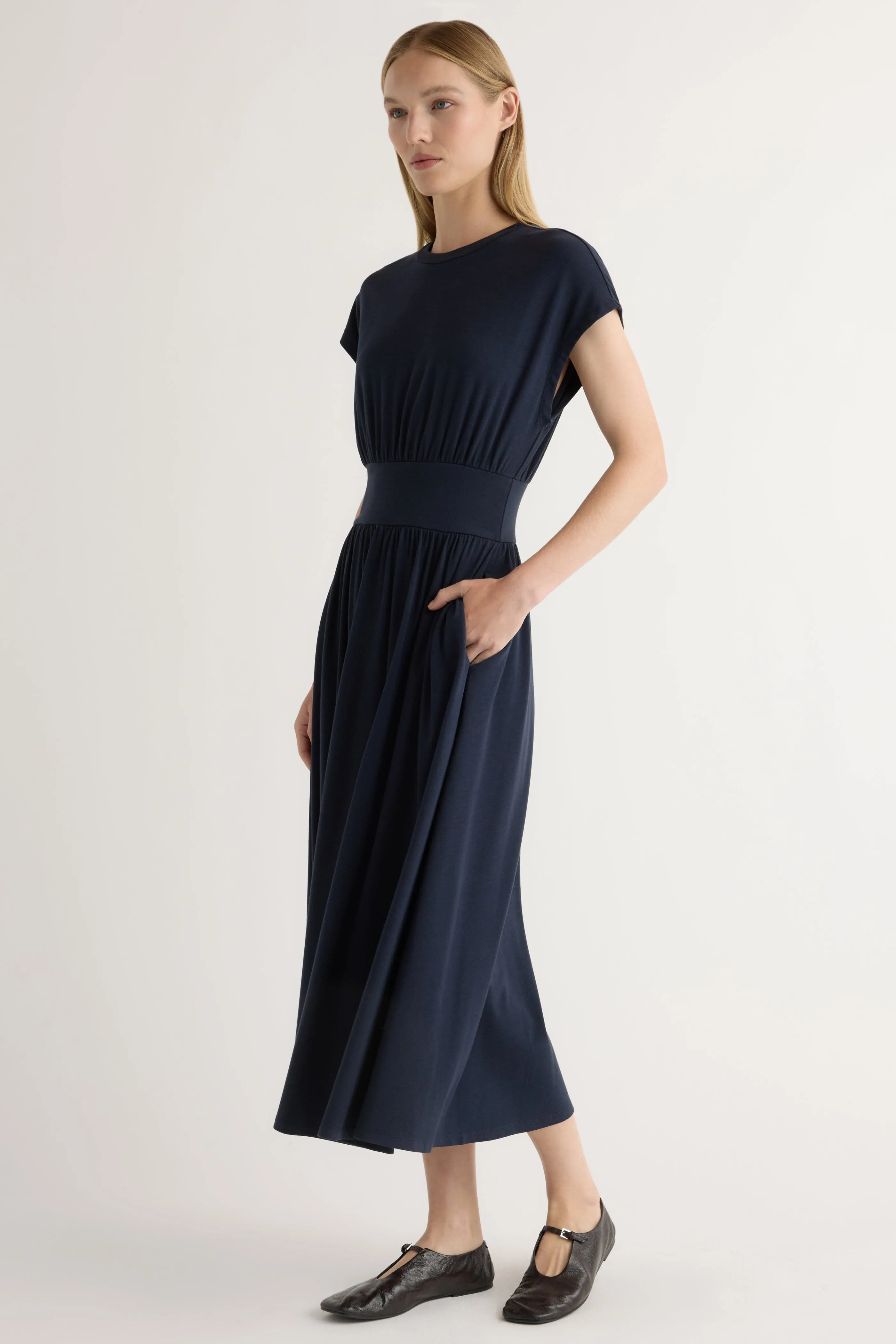 Natural Texture Prima Jersey Midi Dress