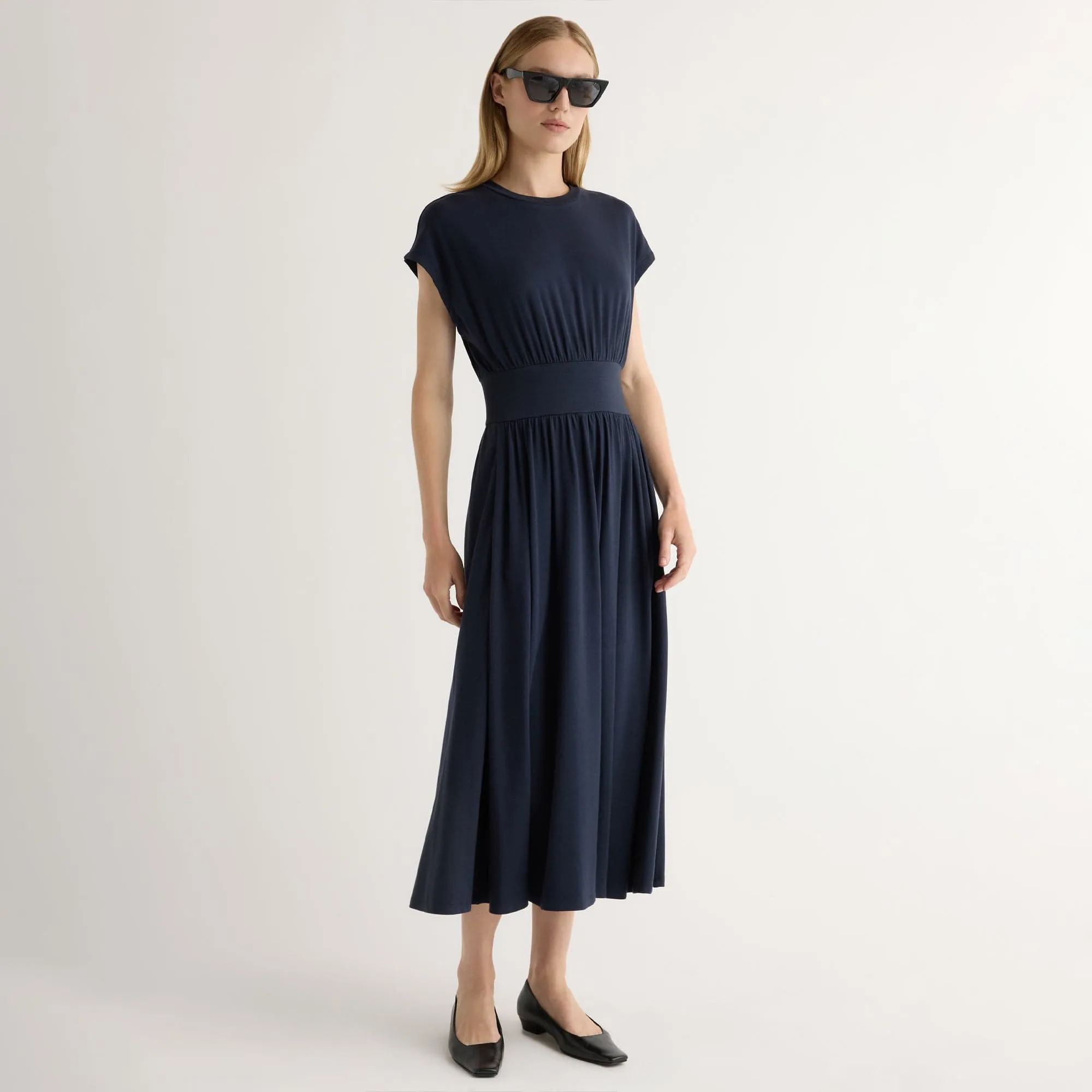 Stylish Silhouette Prima Jersey Midi Dress