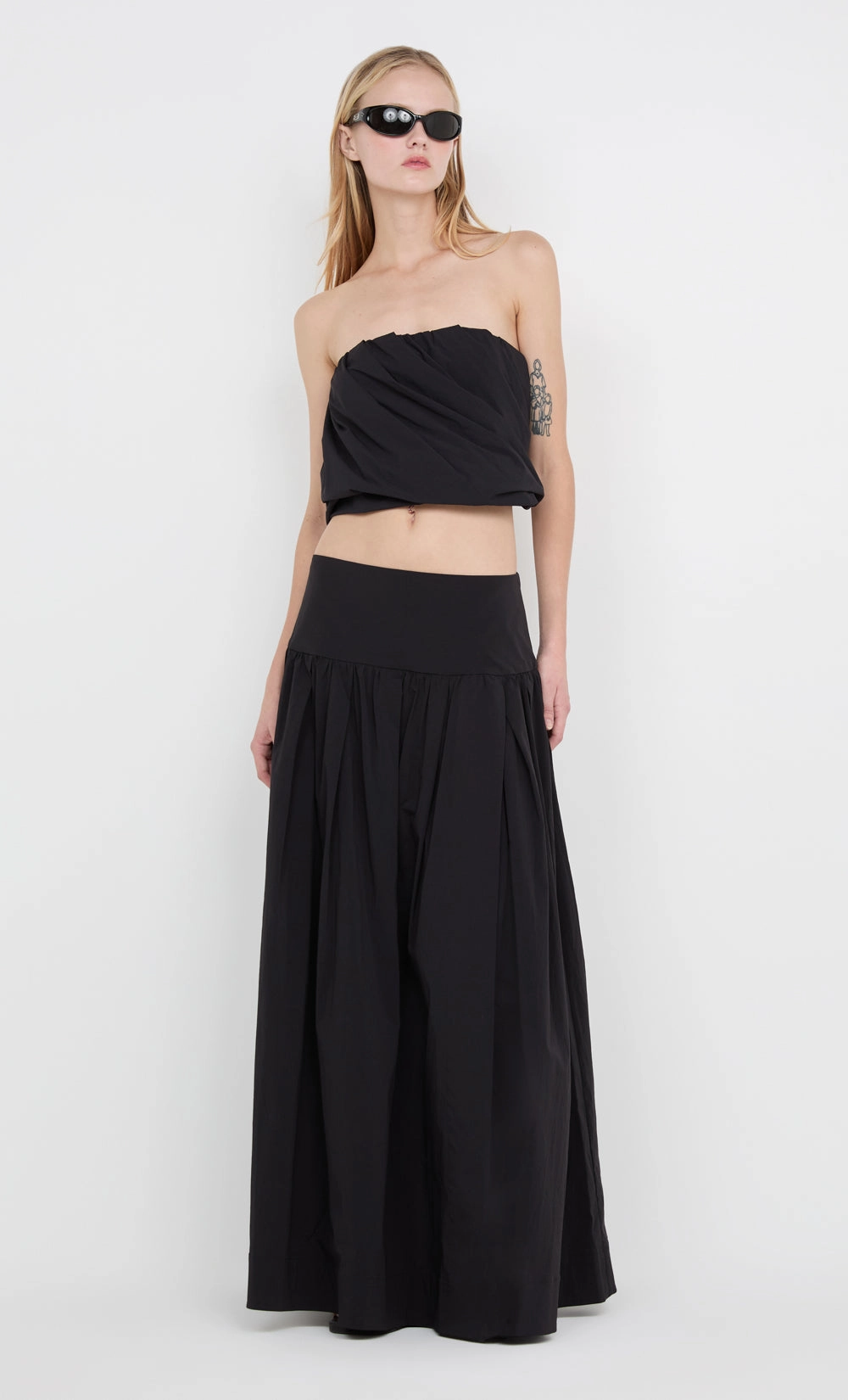 Soft Appeal DANTE MAXI SKIRT - BLACK