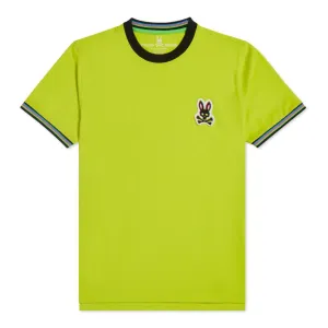 Psycho Bunny-Holloway Ringer Tee-Safety Yellow