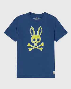PSYCHO BUNNY-SHERWOOD T-SHIRT-PRUSSIAN-B6U763J1PC