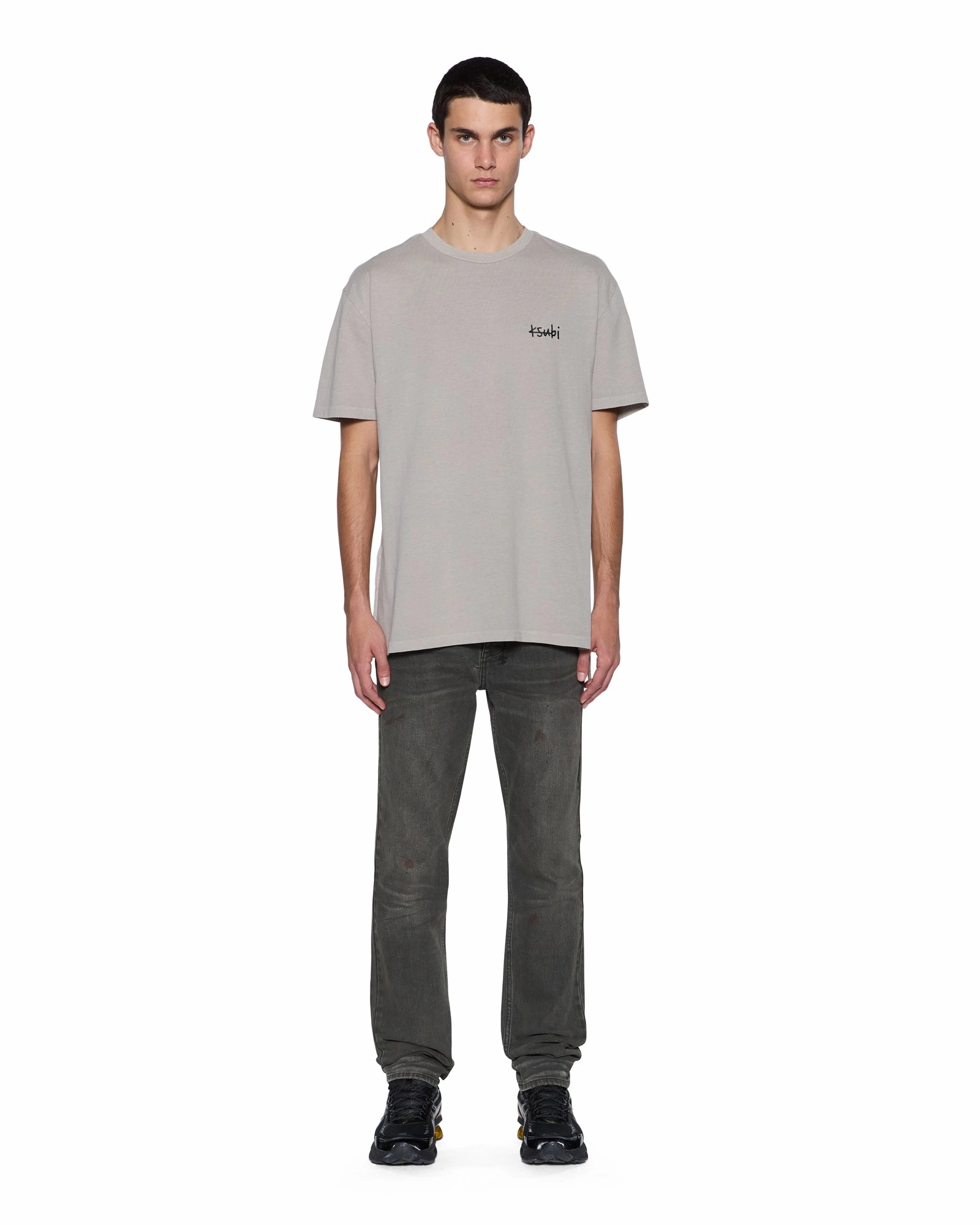 Comfortable Design ALL DAY BIGGIE SS TEE DUST