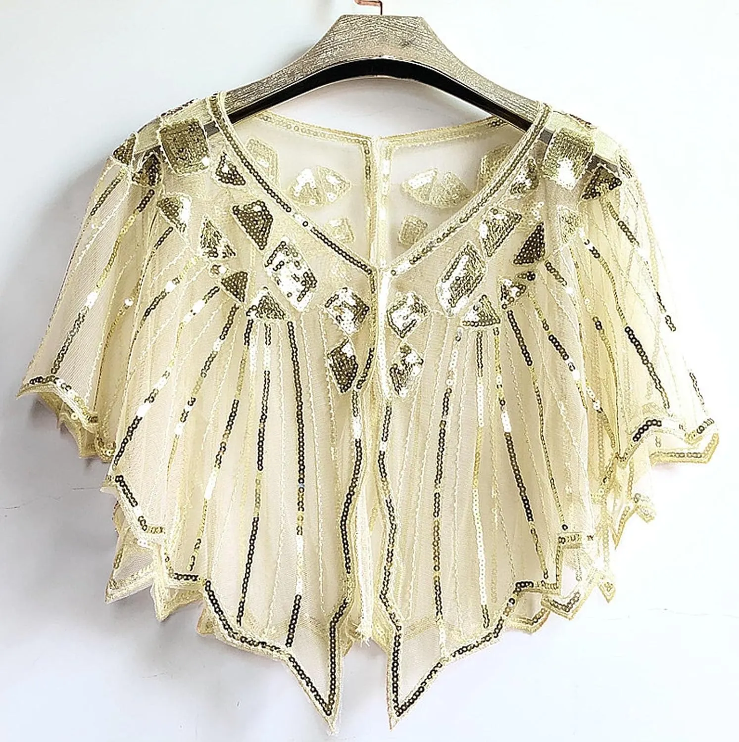 Puff Sleeve Shrugs for Women Summer Cropped Sheer Bolero Open Front Short Sleeve Chiffon Cardigans Lightweight Shrug