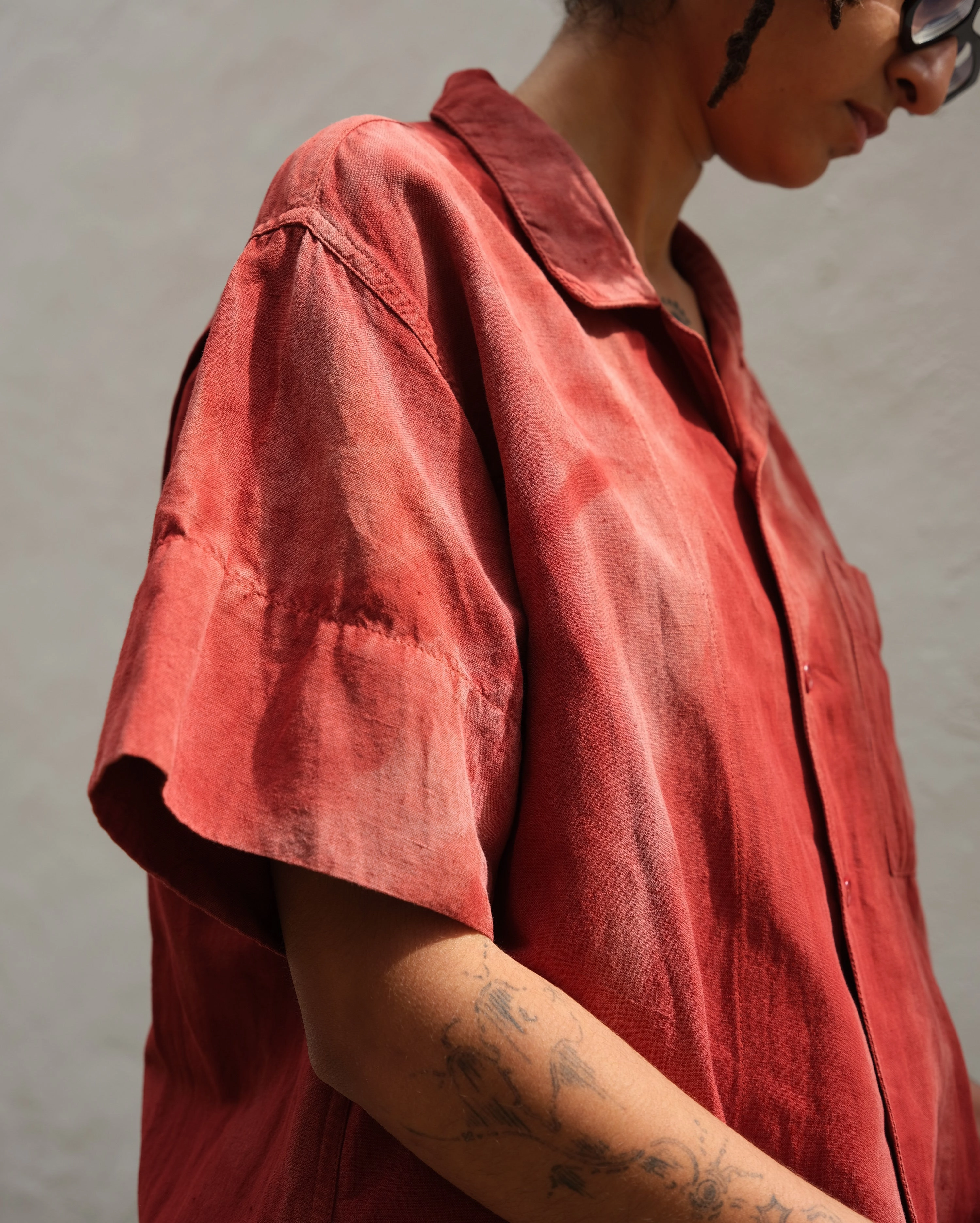 Durable Material Greetings Shirt SS - R.T.S. CO-195SF