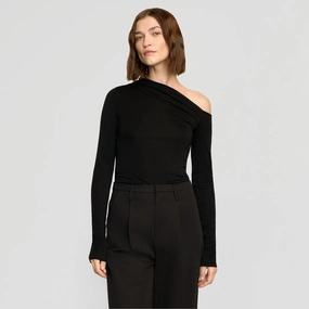 Ayra Tencel-Wool Off-Shoulder Tee Summer Wardrobe CarbonNeutral Production