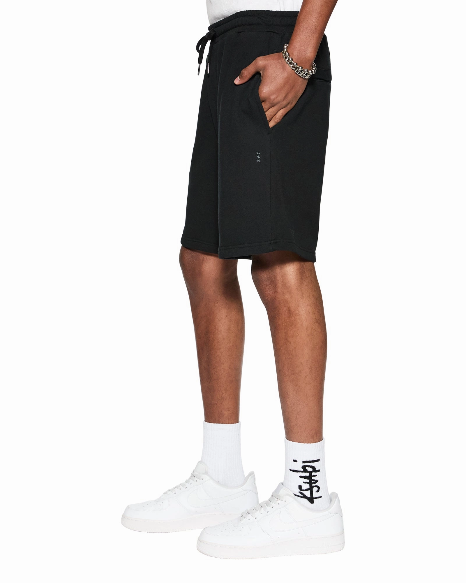 4 X 4 TRAK SHORT JET BLACK Resilient Fabric Blend AntiPillingSurface