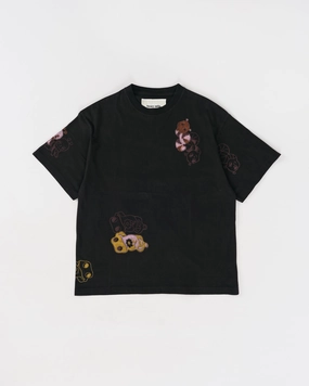 Breezy Comfort Grateful Tee SS - Black Earth Trip Spiral