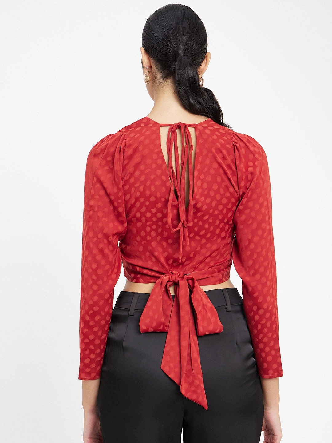 Madame Rust Crop Top TactileWeave