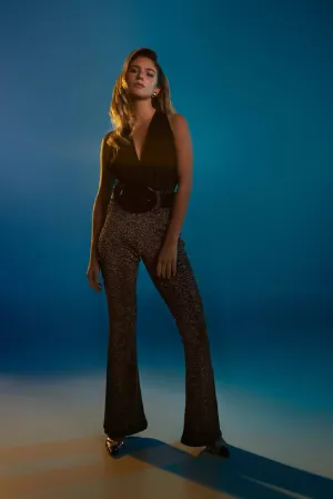 "Gliteratti" Flared Pants