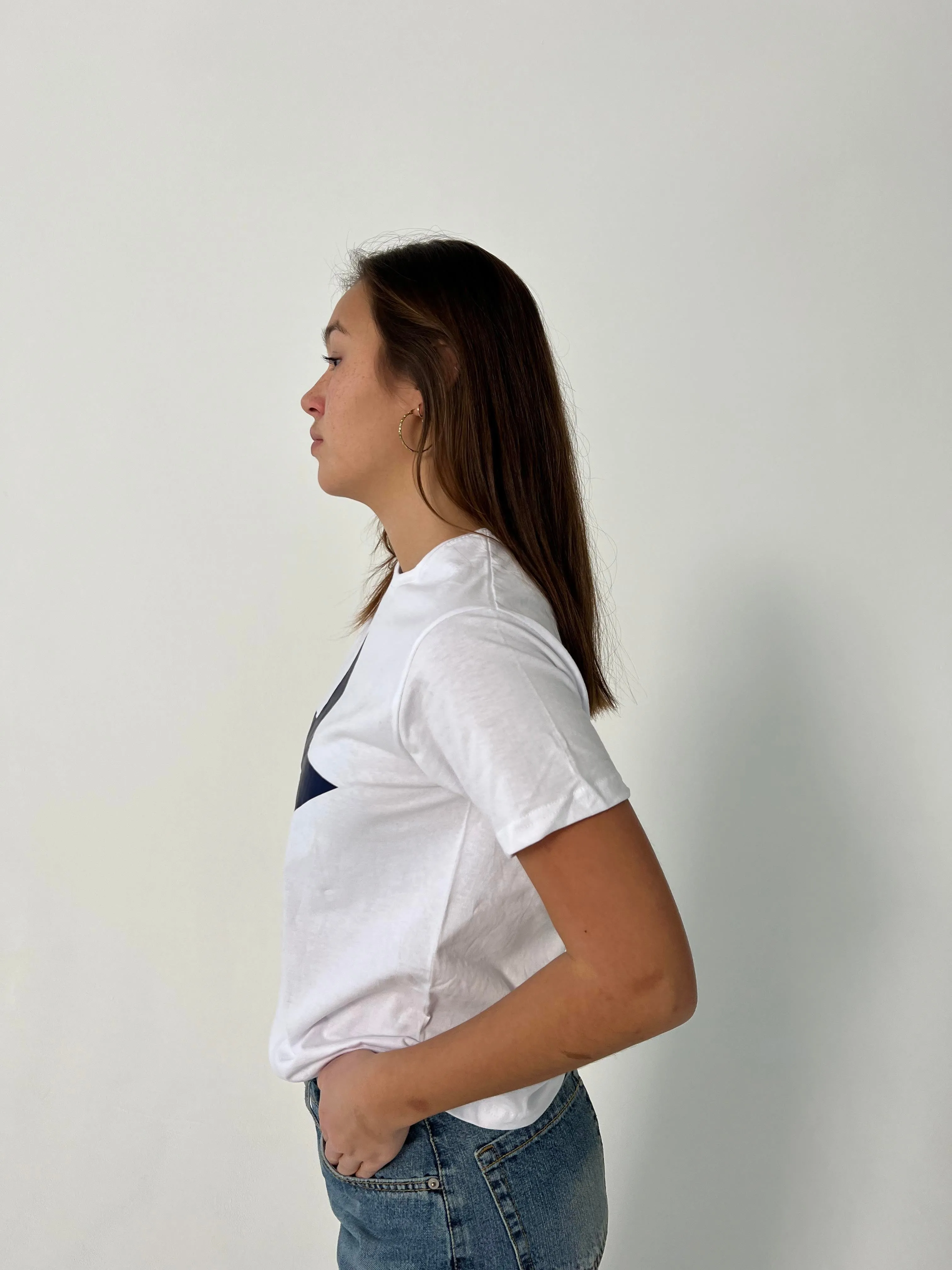 "Star" oversized tee - white