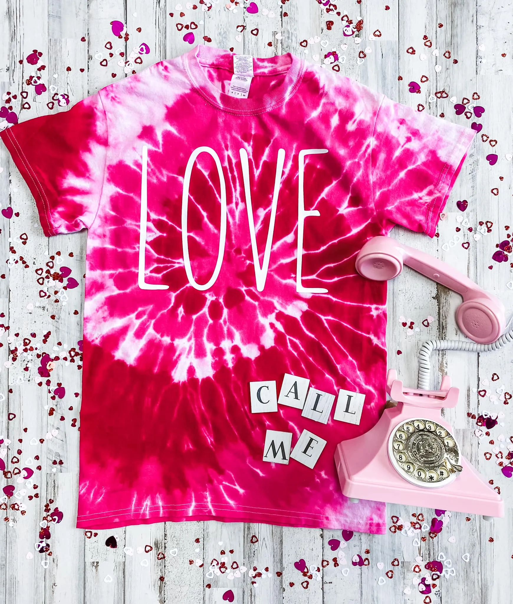 "Tie Dye Love" Graphic Tee