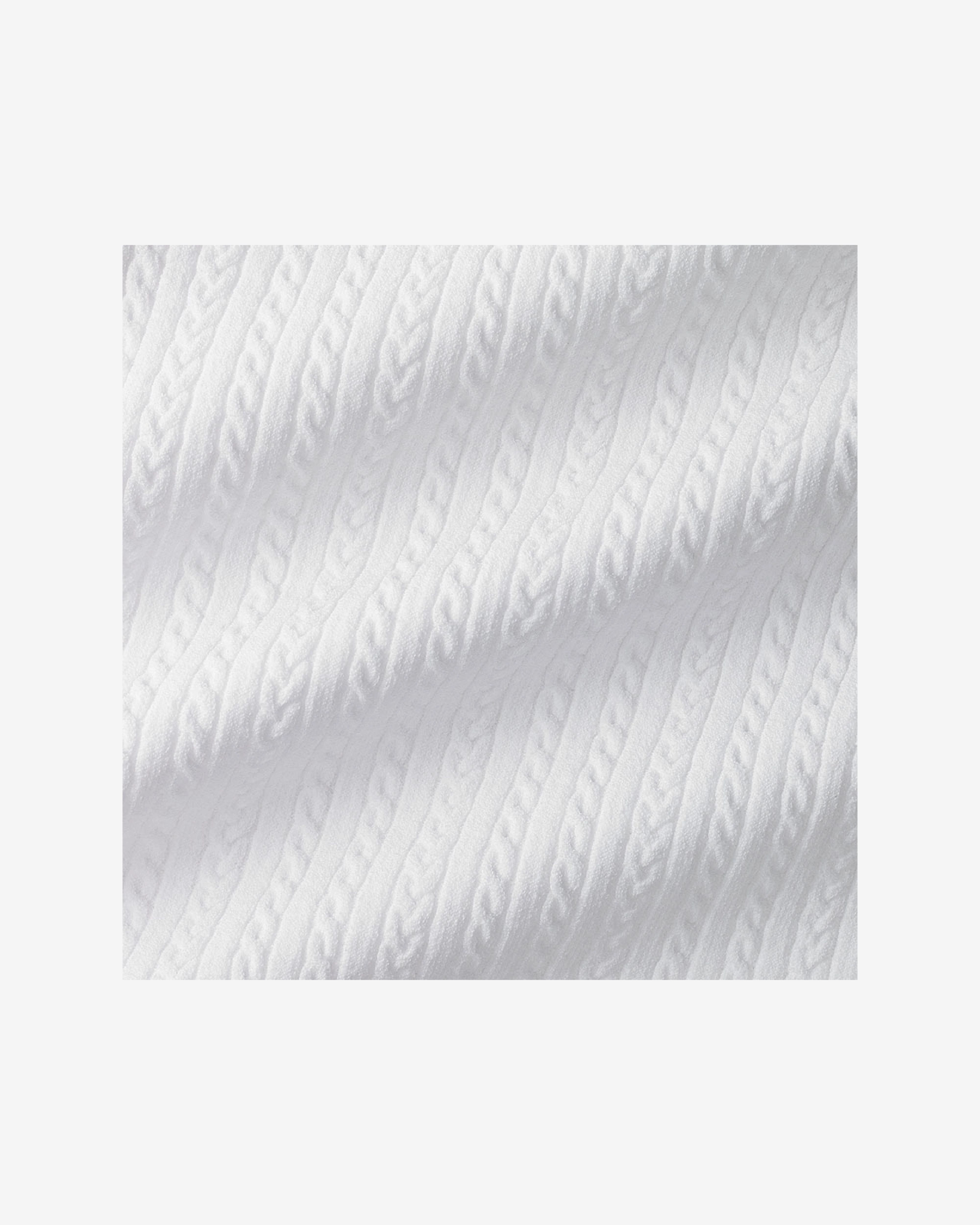 Round ribbon short sleeve cardigan - White OdorResistant Fabric