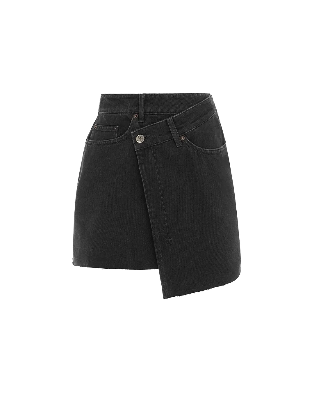 Trend Setter Chill Outfit Weekend Warrior Creative Look Modern RAP SKIRT STEALTH