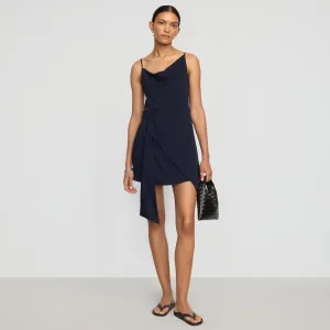 Cool Undertone Kamini Asymmetric Mini Dress