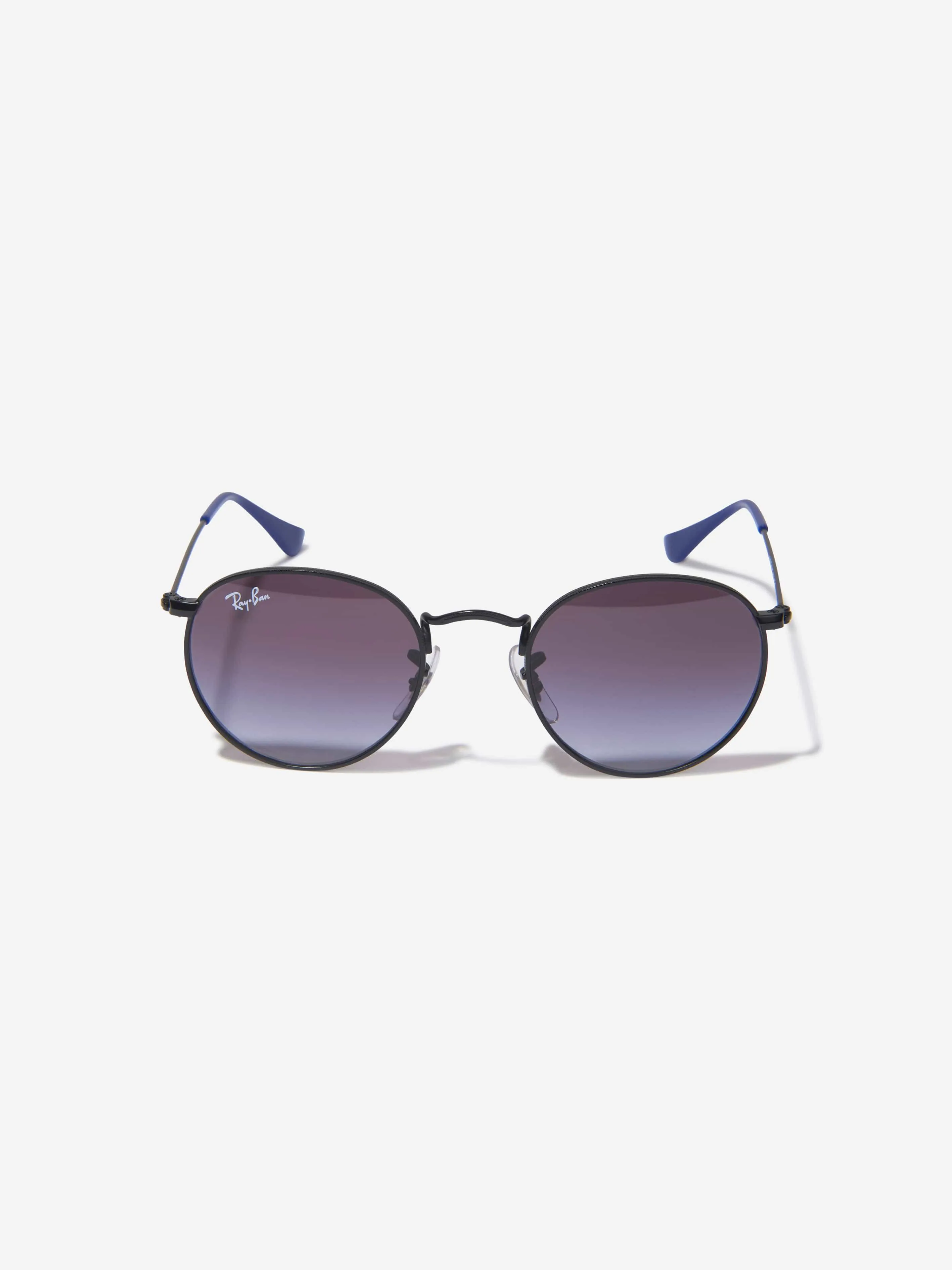 Ray-Ban Kids Round Suglasses in Black