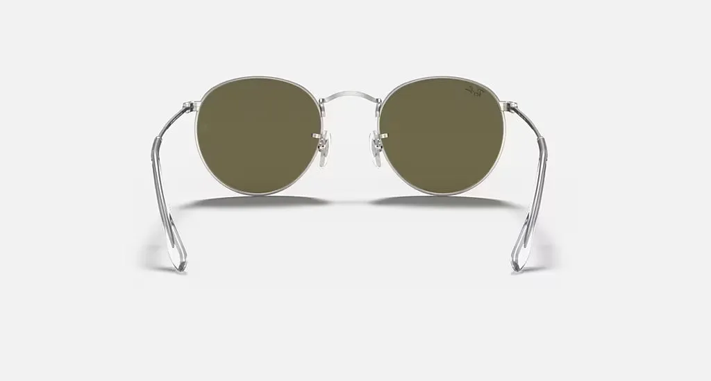 Ray Ban Round Metal Polarized Sunglasses