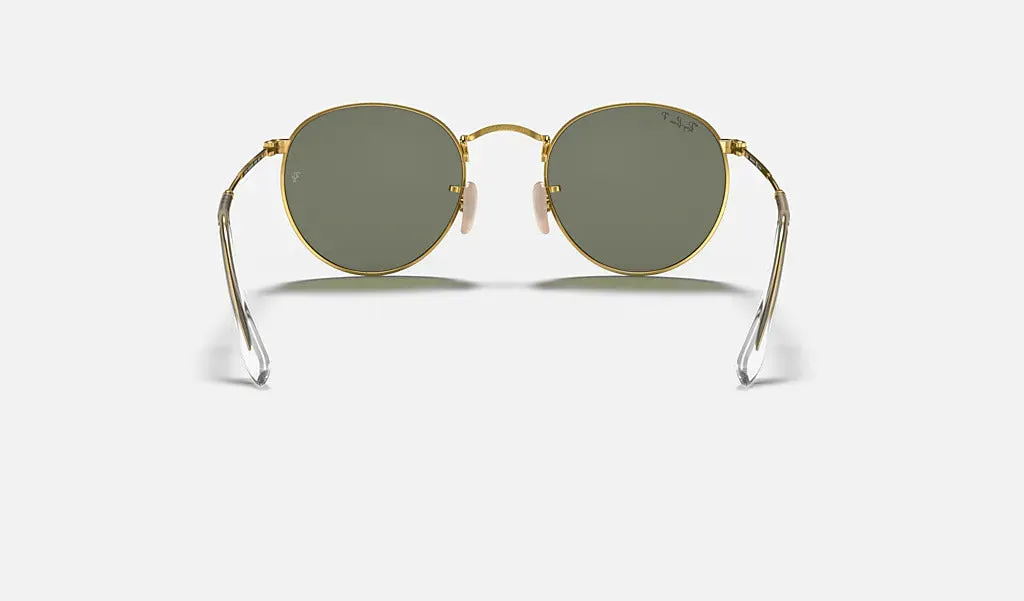 Ray Ban Round Metal Polarized Sunglasses