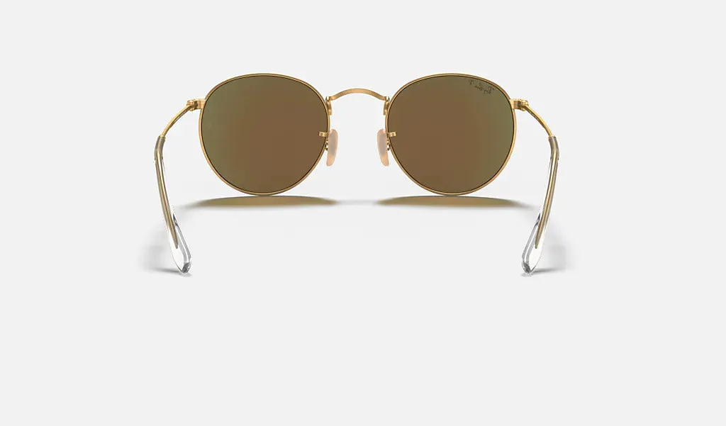 Ray Ban Round Metal Polarized Sunglasses