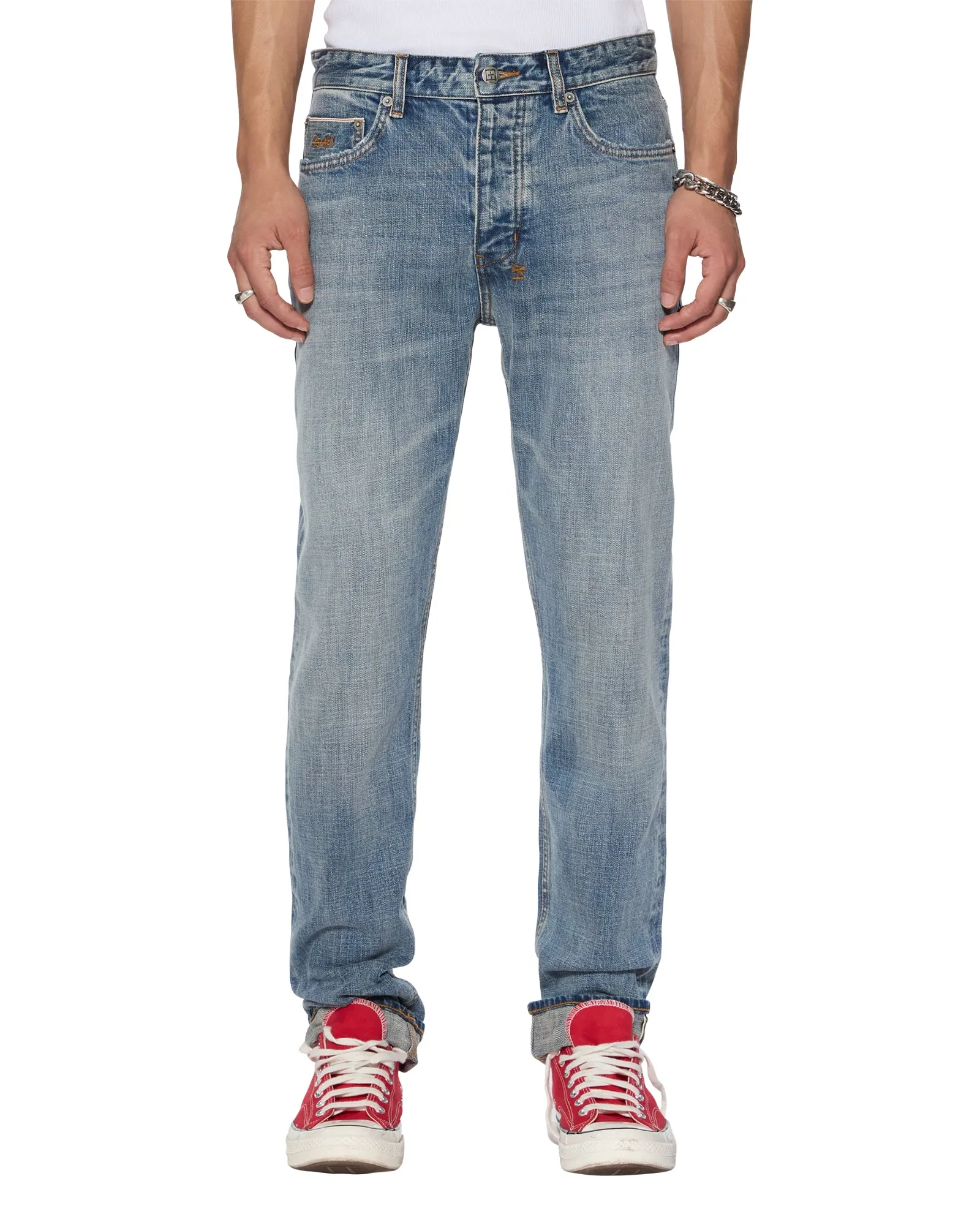 Non Restrictive Cut CHITCH SELVEDGE BLUE MOON