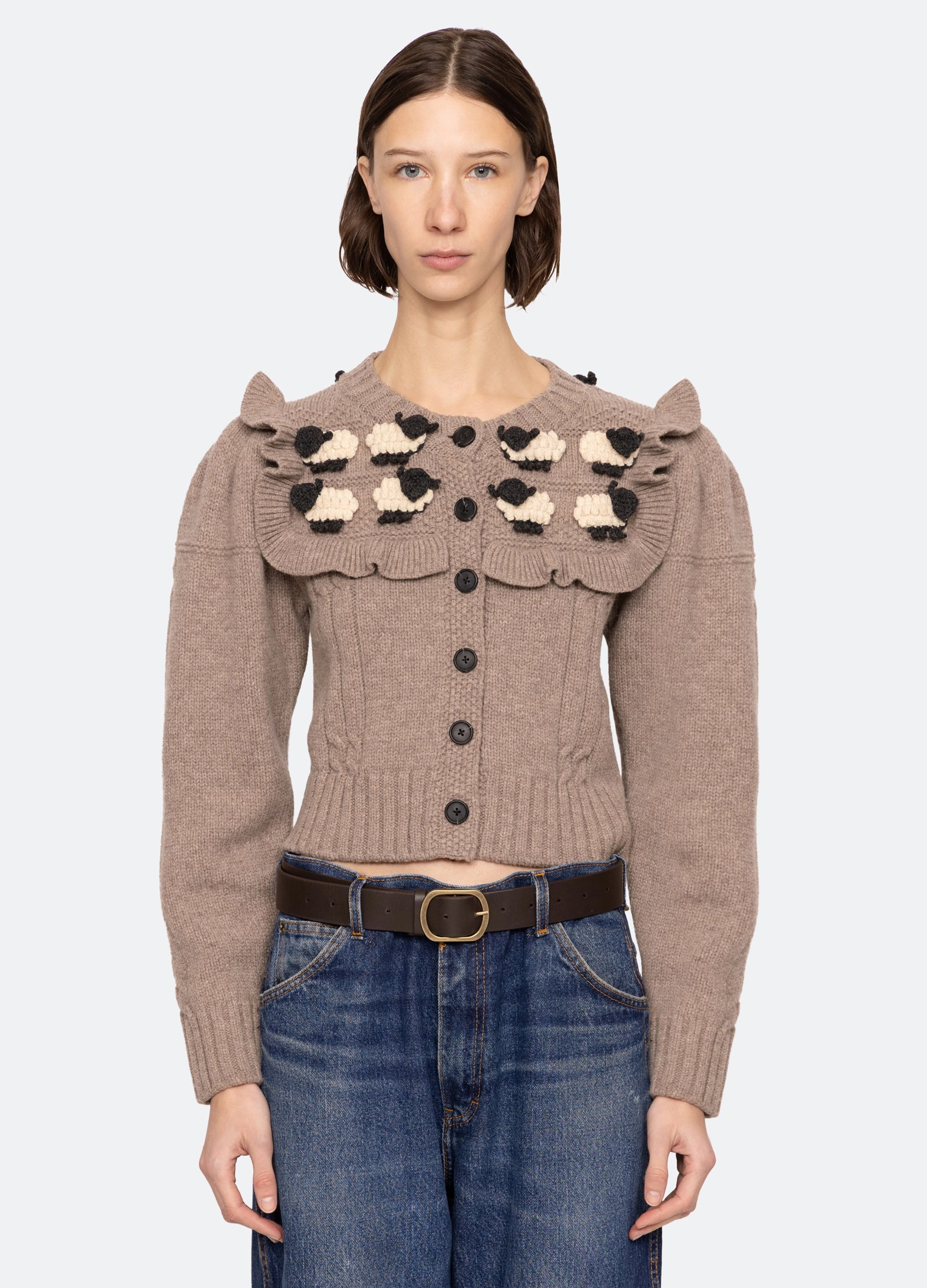 Benny Cardigan Bonded Seam Durability