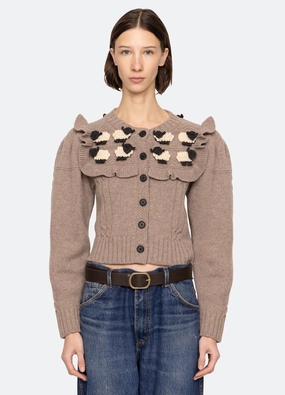 Benny Cardigan Bonded Seam Durability