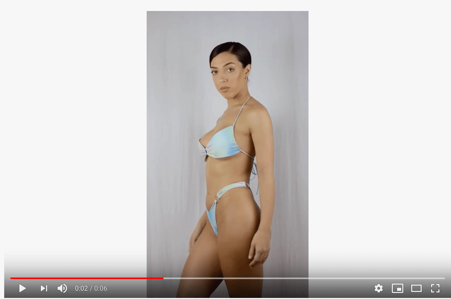 GIGI BIKINI BOTTOM | EUPHORIA Ventilated Back Panel Foldable Cuff Design