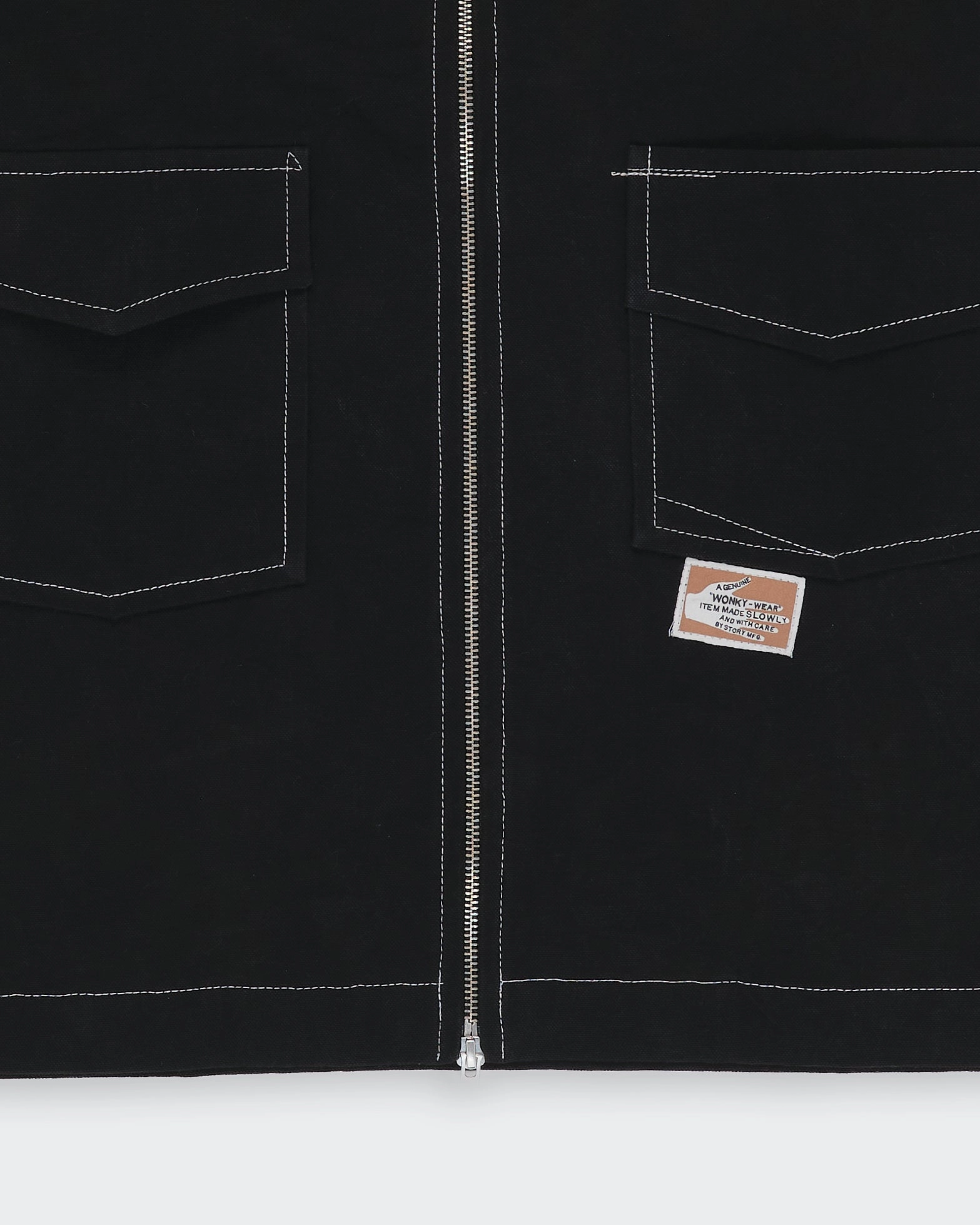555 Jacket - Black Wonky-Wear Spring Mood Party Look Classic Casual Comfort