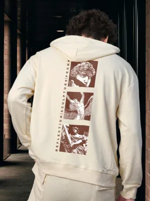 Reflection Men Drop Shoulder Premium Terry Hoodie