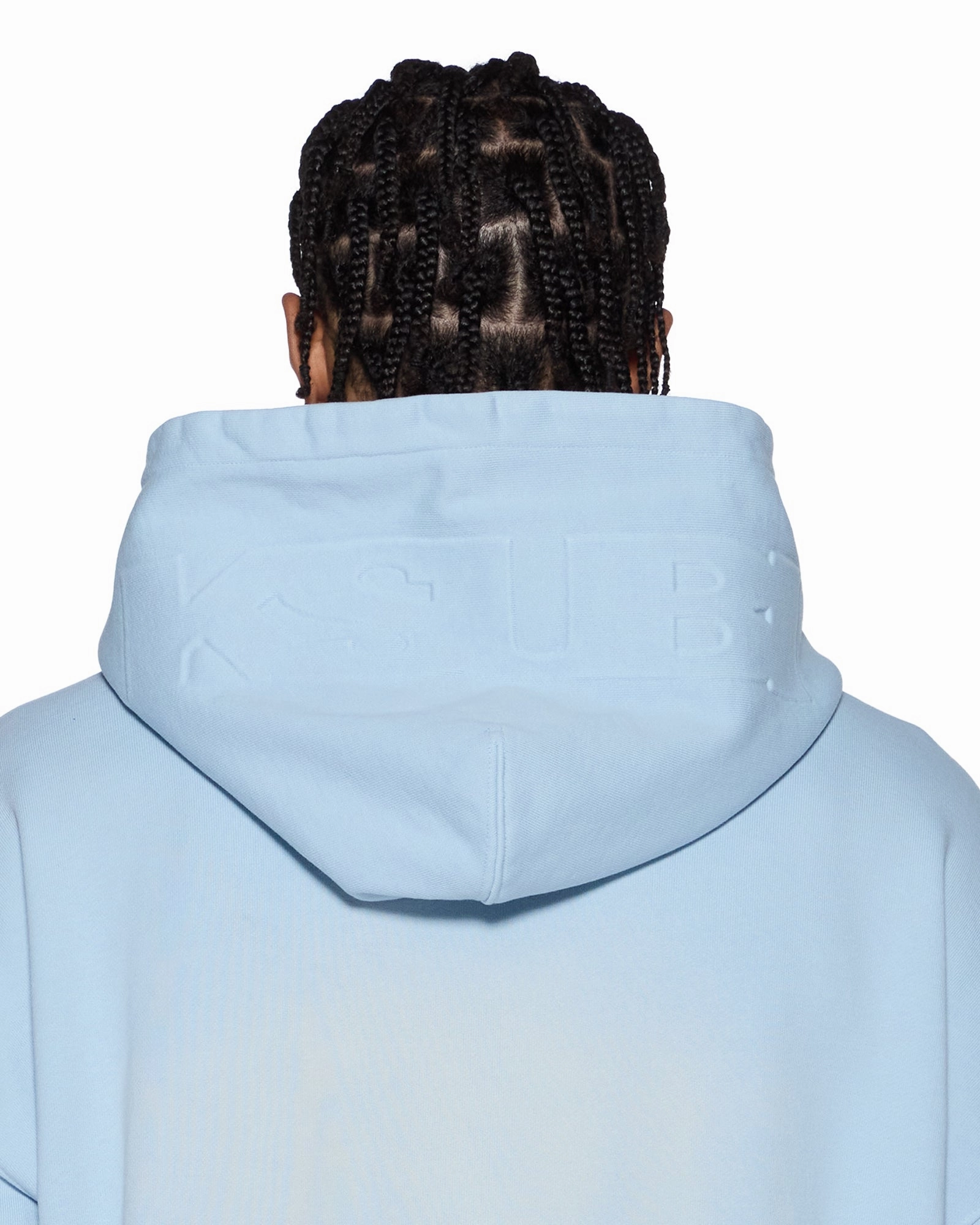 Quick-Dry Fabric Interlock Stitch Detail INTRUDER EKCESS ZIP THRU HOOD ICE MIST