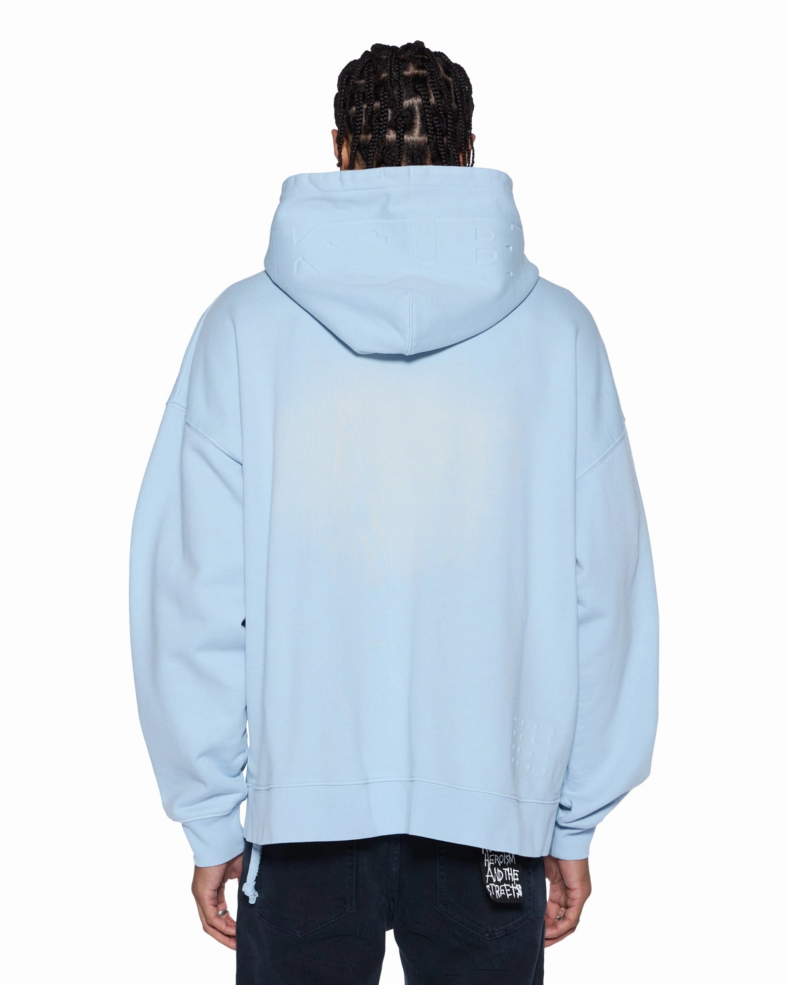 Stretchable Material INTRUDER EKCESS ZIP THRU HOOD ICE MIST