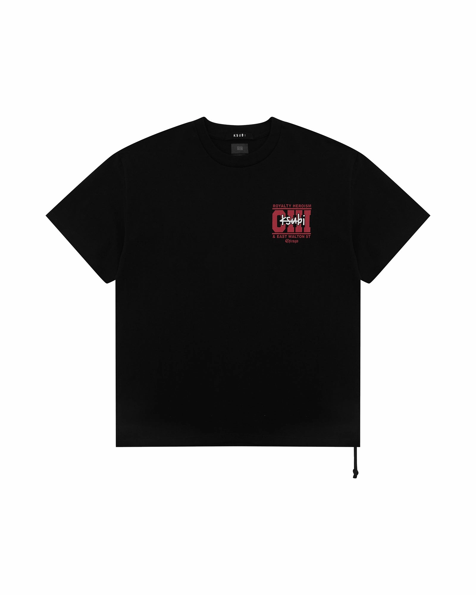 CHICAGO AND THE STREETS SS BIGGIE TEE BLACK Relaxed Everyday Wear